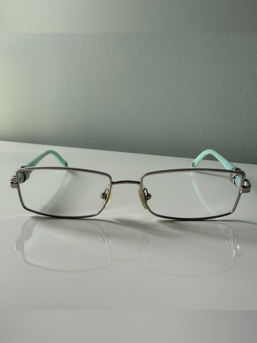 Tiffany & Co. Eyeglasses TF 1025 6001 Silver Blue 52mm - Picture 2 of 8